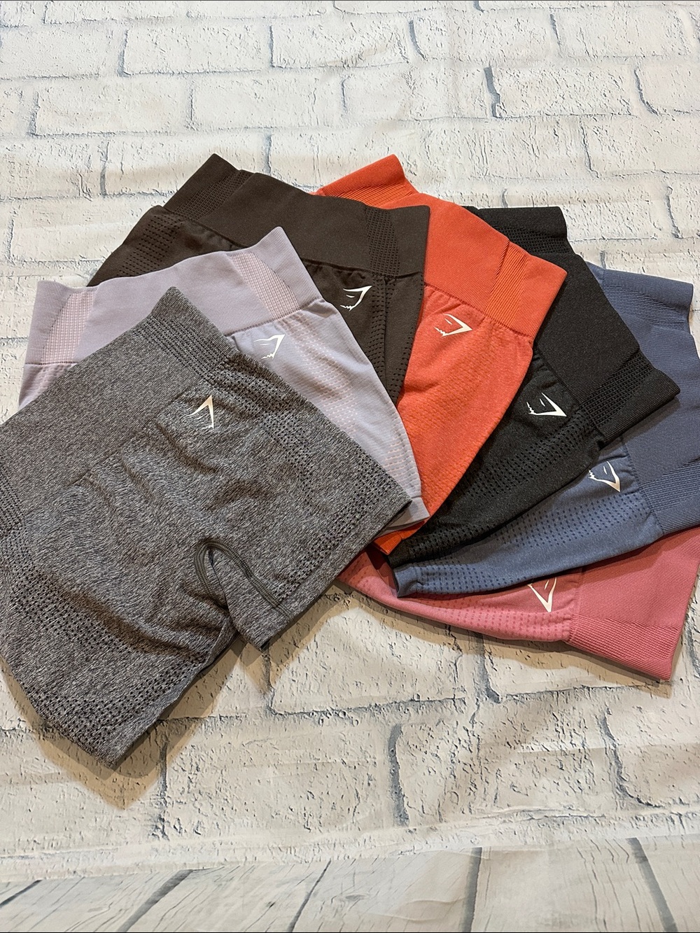 Gymshark High-Waist Seamless Bike Shorts-available in multiple colors